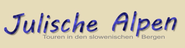 Überschrift: Julische Alpen