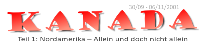 Überschrift: Kanada 2001