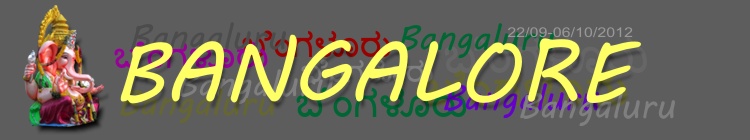 Überschrift: Bangalore 2012