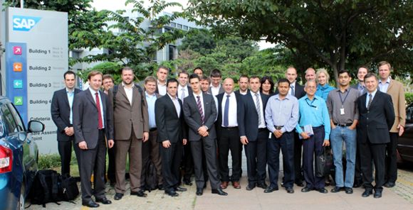 Gruppenfoto bei SAP* Gruppenfoto bei SAP*