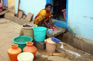 In den Slums von Bangalore* In den Slums von Bangalore*