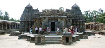 Der Hindu-Tempel von Somanathpur* Der Hindu-Tempel von Somanathpur*
