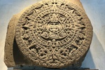 Der imposante "Stein der Sonne" aus Tenochtitlán.