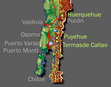 Die Seenregion in Chile Die Seenregion in Chile