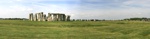 Stonehenge in der Umgebung der Salisbury Plains (und Touristen).