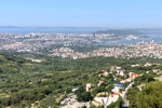 Blick von der Festung Klis über die Stadt Split.