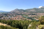 Blick vom Berg Crkvina über Trebinje.