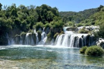Der Hauptwasserfall am Skradinski Buk.