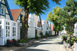 Nette kleine Häuschen in Warnemünde. Nette kleine Häuschen in Warnemünde.