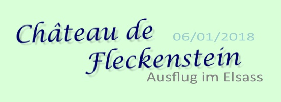 Überschrift: Château de Fleckenstein