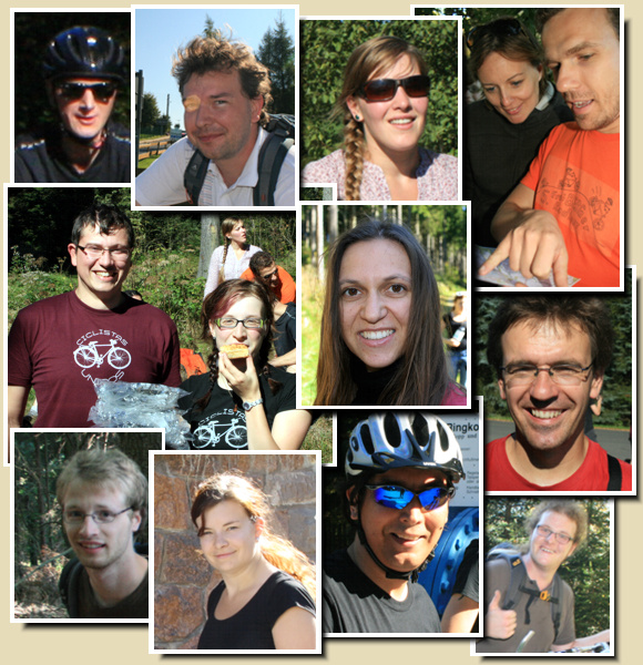 Teilnehmer der 8. FreiBERGer Radtour Teilnehmer der 8. FreiBERGer Radtour
