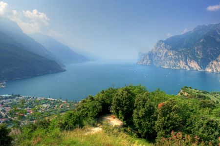 Der Norden des Gardasees (HDR).