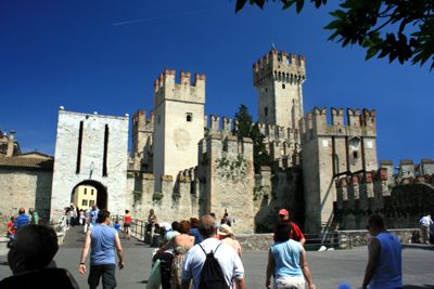 Scaliger Wasserburg in Sirmione.