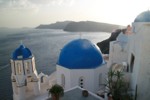 Blaue Kirchen von Santorin