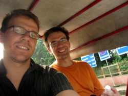 Unsere erste Fahrradrikschafahrt*