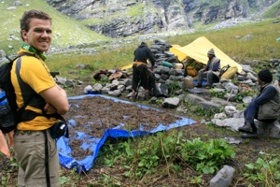 Besuch beim Kräutersammler