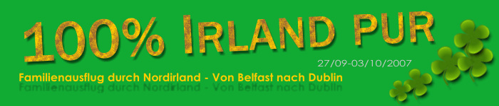 Überschrift: 100% Irland pur