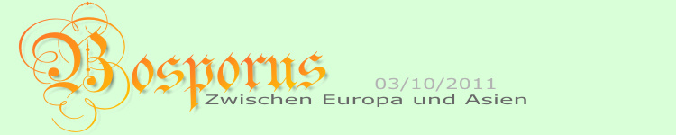 Überschrift: Bosporus