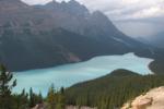 Peyto Lake - eine der blauen Perlen der Rockies