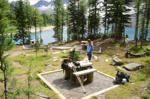 Campground Floe Lake*