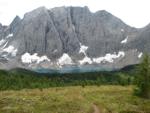 Floe Lake mit Rockwall