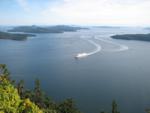 Blick vom Mount Galiano