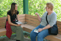 Eine Pause im Wildlife Park