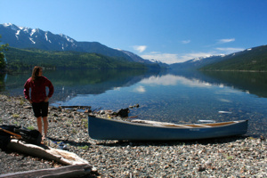 Endlich mal wieder Paddeln in Kanada. Die Bowron Lakes lassen grüßen.