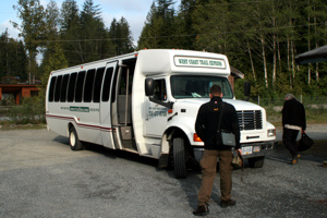 West Coast Trail Express Bus