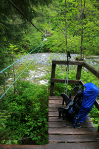Cable Car über den Cullite Creek