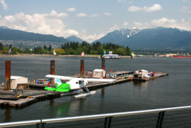 Leben am Meer mit Blick auf Stanley Park und North Vancouver