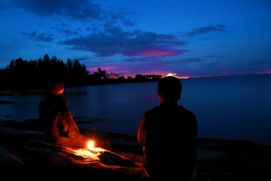 Ein Abend bei Herzschein direkt am Meer.