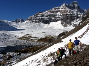 Gruppenfoto am Eifel Lake.*
