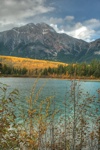 Pyramid Lake und Mountain (HDR).