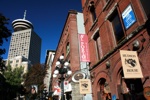 Da wo unsere Tour begonnen hat, endet sie. Gastown, Vancouver.