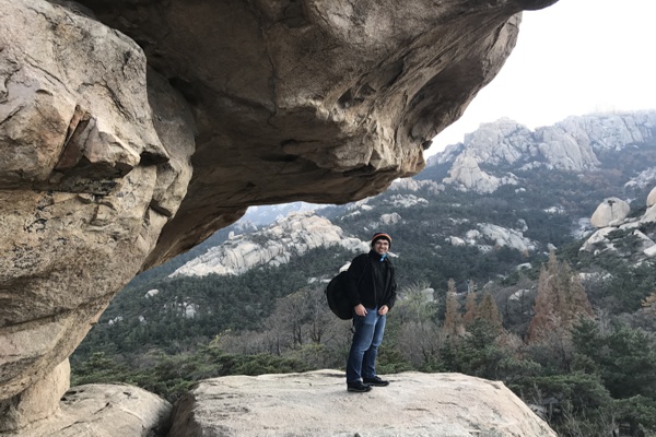 Unterhalb des Lion Peaks.