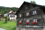 Altes Walserhaus in Triesenberg.