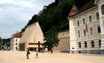 Landtagsgebäude in Vaduz (Liechtenstein).