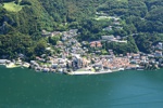 Die Enklave Campione d`Italia auf der anderen Seite des Luganosees.