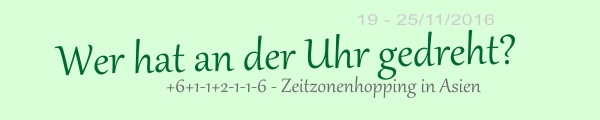 Überschrift: Wer hat an der Uhr gedreht?