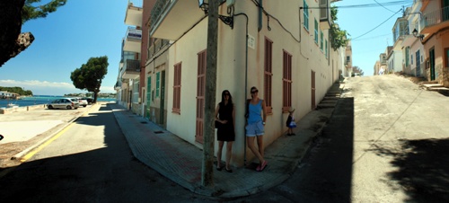 Spaziergang durch Porto Colom.