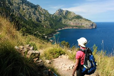 Küstenlandschaft in der Sierra de Tramuntana.