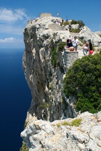 Aussichtspunkt am Cap Formentor.