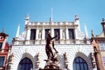 Artushof mit Neptunbrunnen in Danzig.****