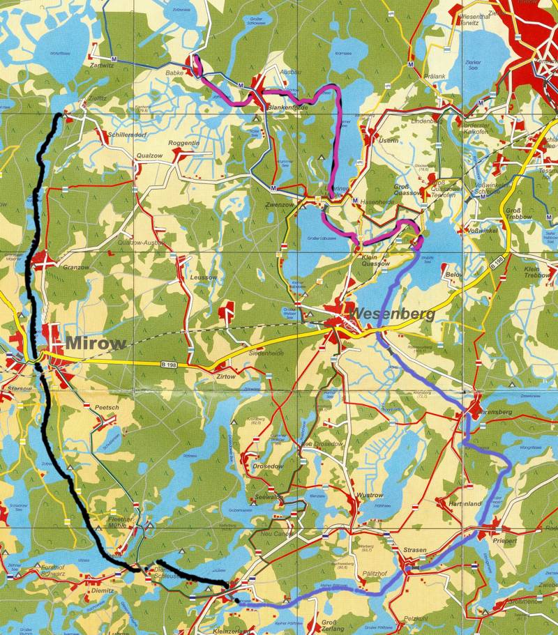 Wasserwanderkarte Wasserwanderkarte