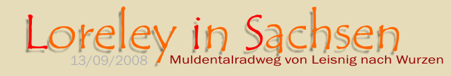 Überschrift: Muldentalradweg