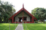 Marae an den Waitangi Treaty Grounds