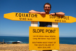Südlichster Punkt der Südinsel*