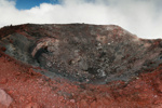 Der tiefe Krater des Mount Ngauruhoe auf 2287m