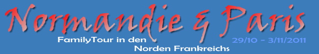 Überschrift: Normandie und Paris
